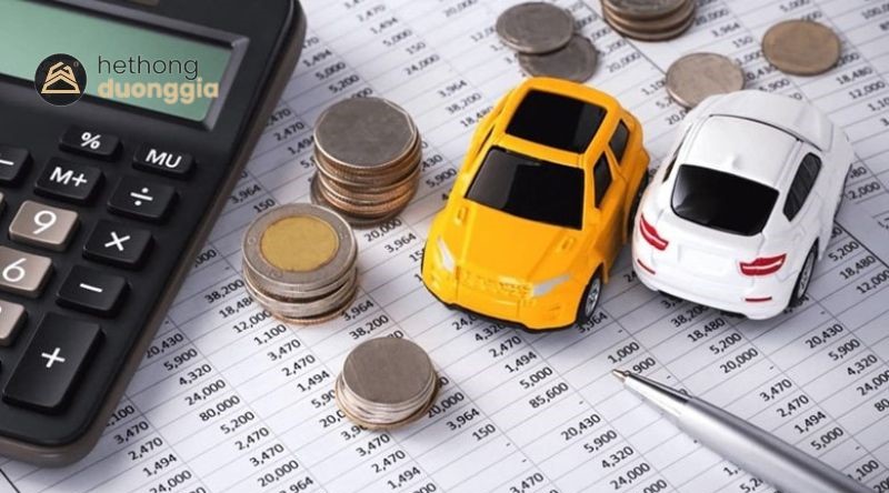 Chi phí thực tế khi cầm đồ xe ô tô đang vay thế chấp