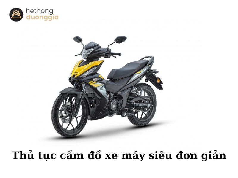 3 lưu ý khi cầm đồ xe máy tại Dương gia