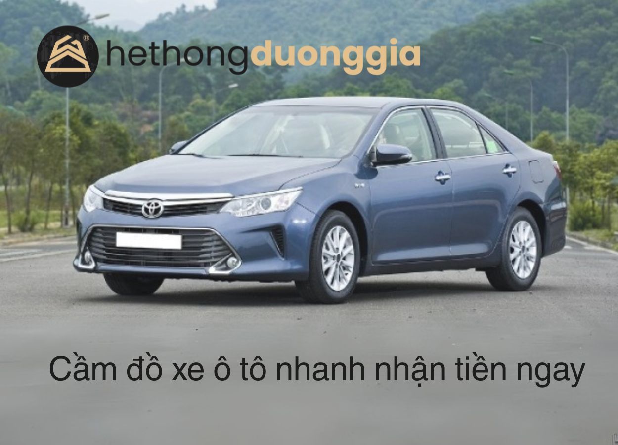 Cầm xe ô tô cho phép bạn vay được khoản tiền đáng kể và nhanh chóng