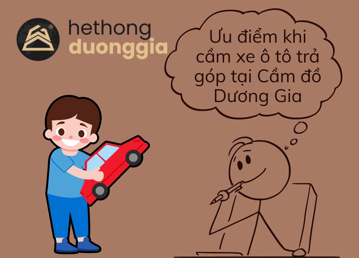 cầm xe ô tô trả góp