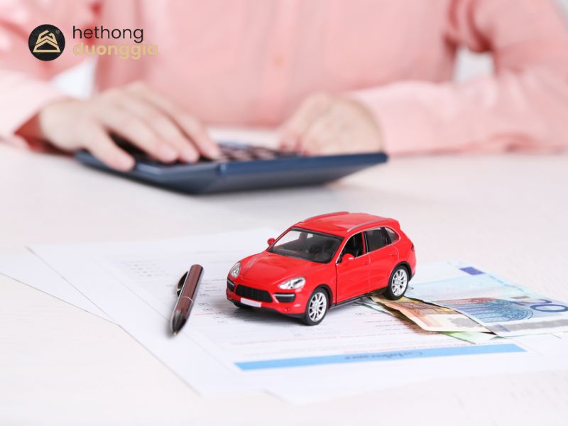 cầm xe ô tô trả góp