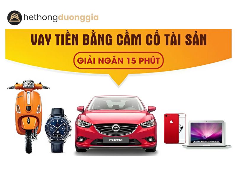 Thủ tục cầm đồ đơn giản, nhanh chóng