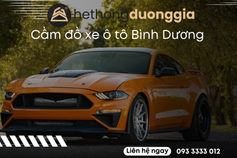 Cầm đồ xe ô tô Bình Dương uy tín – chọn nơi nào?